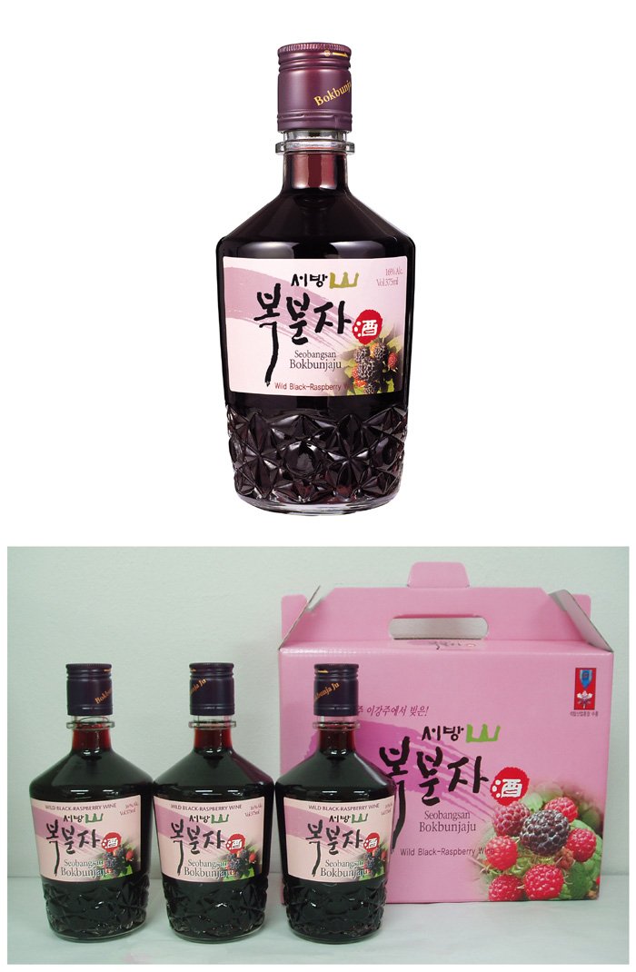 KITA SeoBangSan Black Raspberry Wine 16%