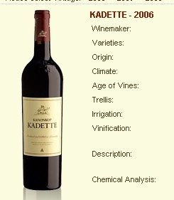 wine-Kadette - 2003