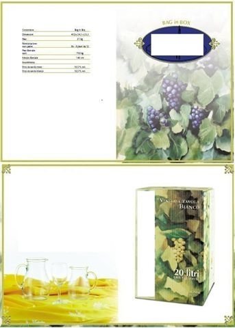 Wine In Bag In Box 20 Liter