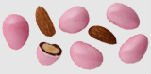 Pink Chocolate  Coated  Almond Dragee
