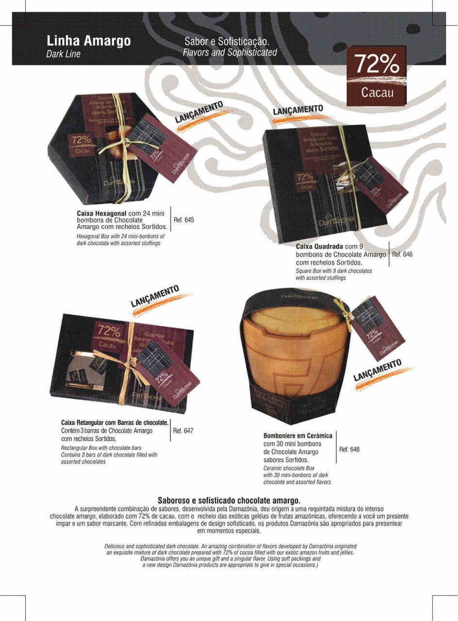 Amazon Chocolates Dark Line