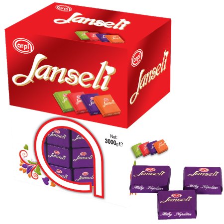 Janseli Filled Chocolate Purple