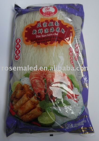 Vietnam seafood  rice vermicelli or thin rice noodles or vermicelli