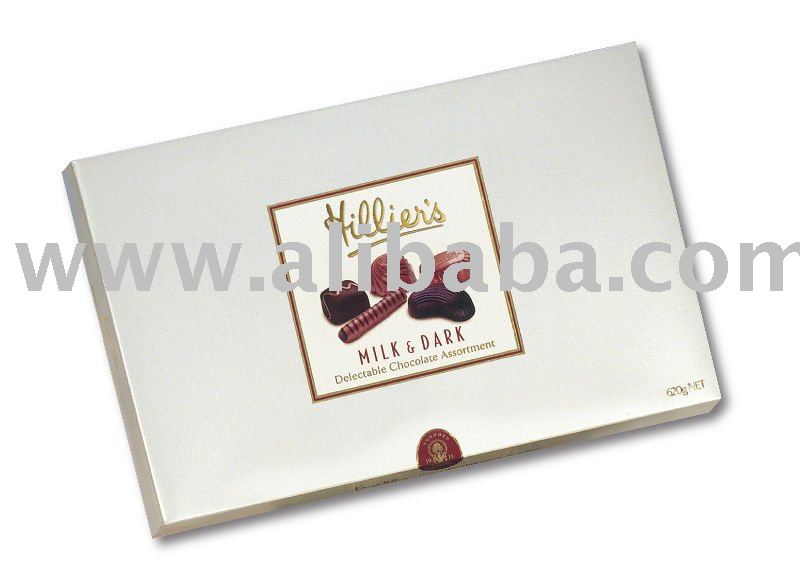 Hilliers Pearl Collection of  dark chocolates