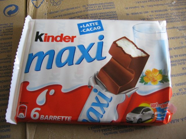 Kinder Chocolate Maxi коробка