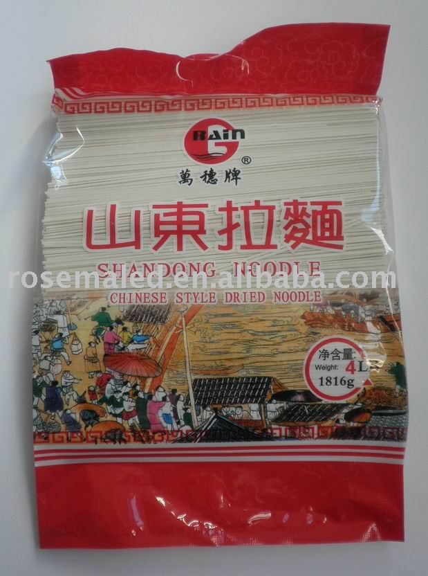 delicious dried noodle or Shandong noodle at the low price