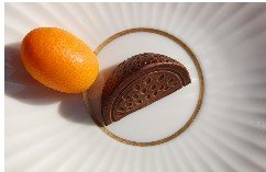 Individual Chocolate  Bonbons--Citrus slice