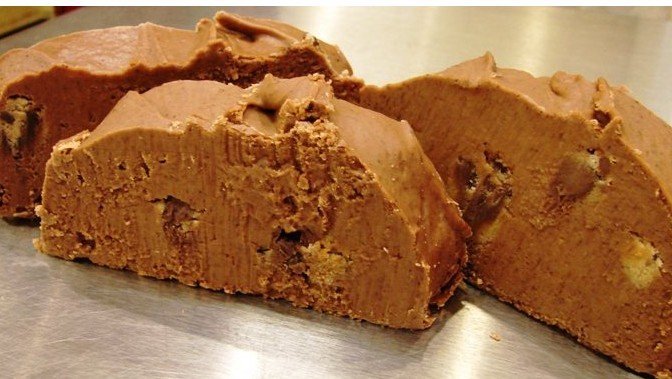 Chocolate Cookie Dough Fudge