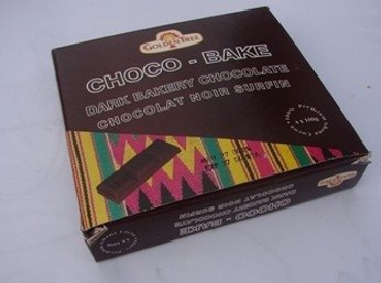 chocolate - Choco-Bake (Dark bakery chocolate).