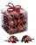 20 LADYBUGS IN ACETATE Chocolate
