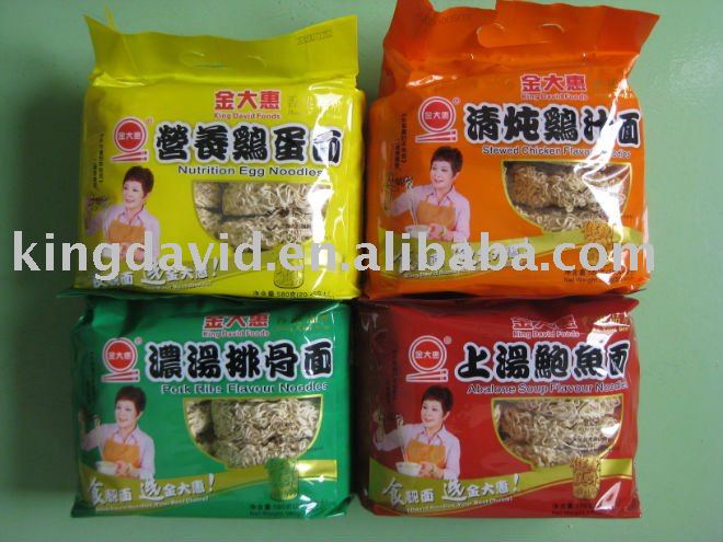 580g Chinese Air Dried Instant Noodles (Multiple Flavors)