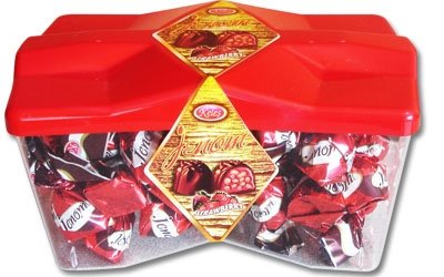 JENOM MILKY COMP. CHOCOLATE WITH CRISPY RICE AND STRAWBERRY CREAM