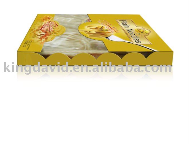 High Gluten  Hand  made instant plain noodles in  bag 