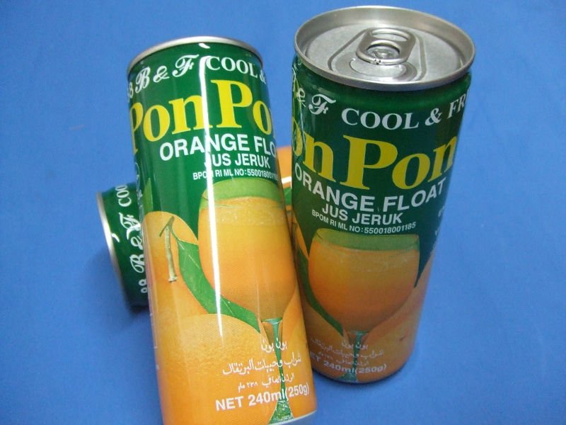 PONPON V Orange  Juice  with Sac.