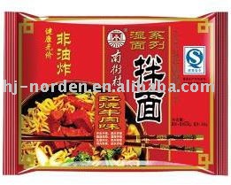 Mixed noodles-stewed beef flavor