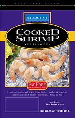  Cooked   Black   Tiger   Shrimp  - Tail-On