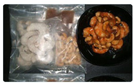Frozen Powdered White Shrimp With Sauce