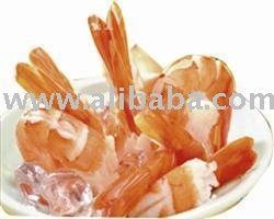 Cooked Peeled and Deveined Tail-on Black Tiger Shrimp