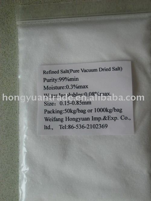 table  salt /Sodium Chloride/refined  salt / pure   vacuum   dried   salt /water softing  salt 