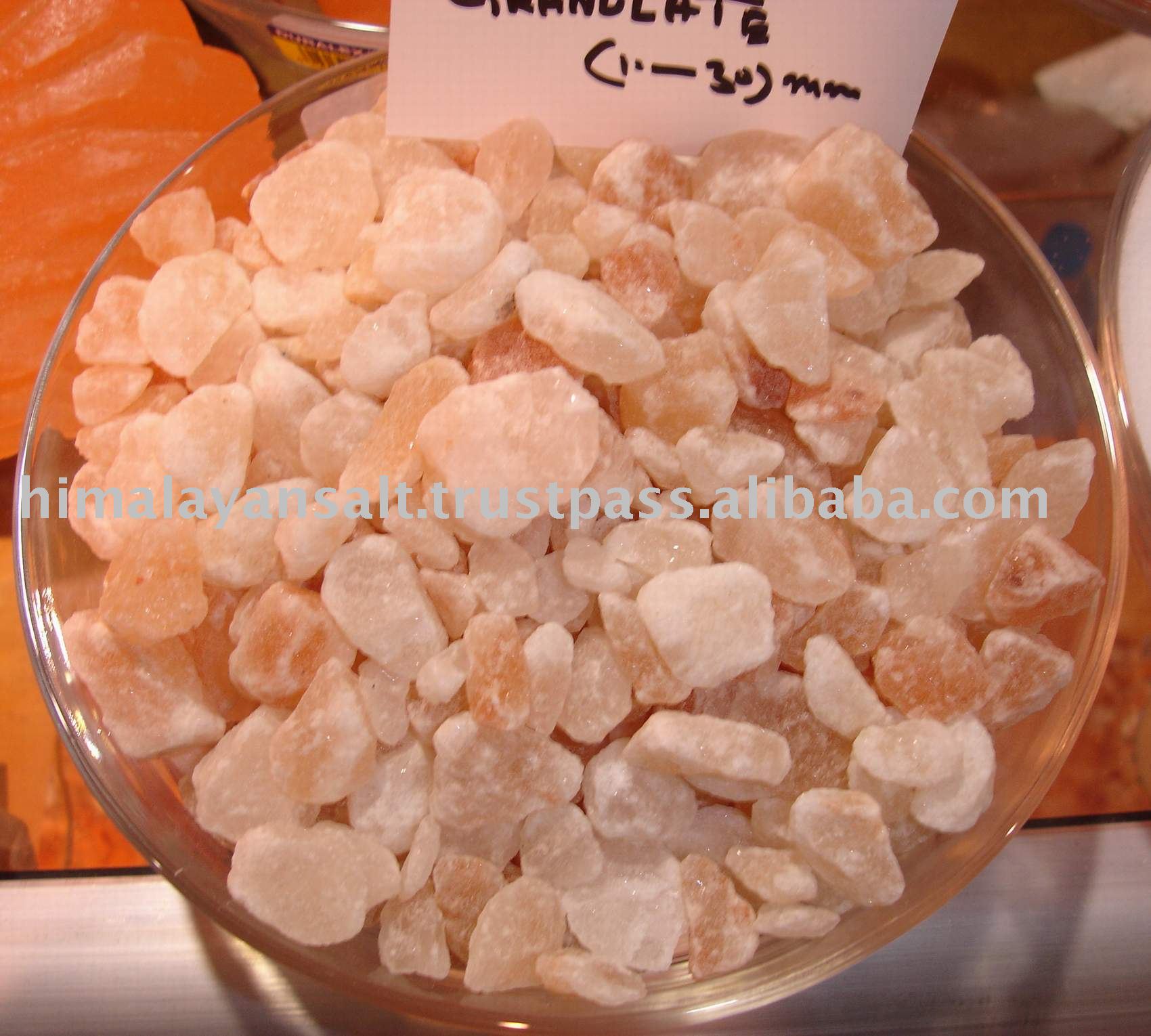 HIMALAYAN ROCK SALT PINK GRANULATE 10-30 mm