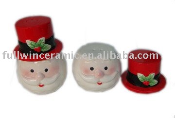 Ceramic Salt   Pepper Shaker Set