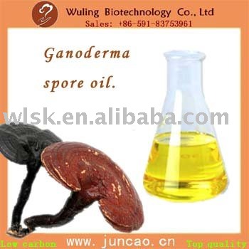 100% Pure   Organic Reishi  lingzhi  wall-broken  Spore   Oil 