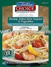 Shrimp, Italian Style Linguini    Vegetables  Paired
