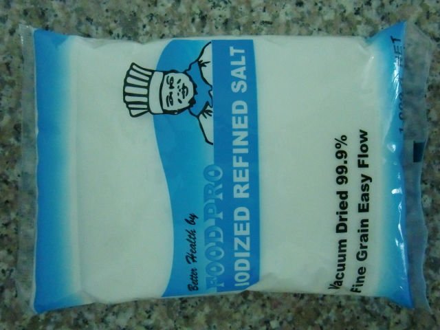 Iodized Refined Salt Vacuum Dried Fine Grain Easy Flow