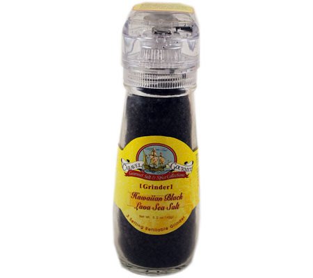 Hawaiian Black Lava Sea Salt Grinder