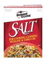 Diamond Crystal  Table/Canning  Plain  and Iodized Salt