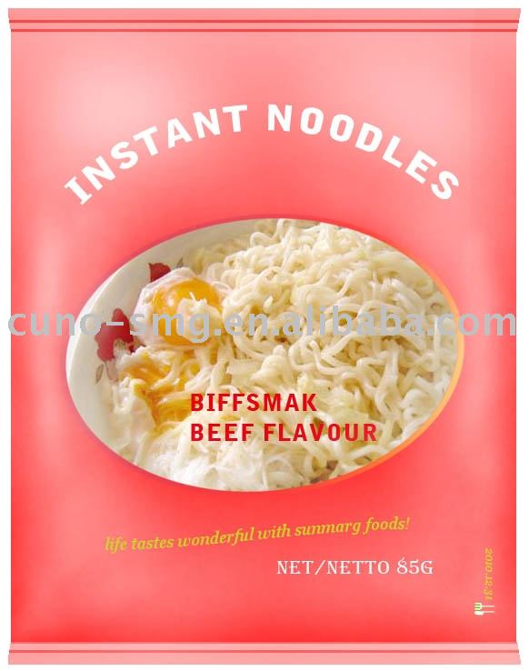 Instant noodle 85g beef flavour