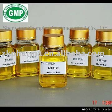Softgel/capsule ingredient-Perilla seed oil-GMP factory direct