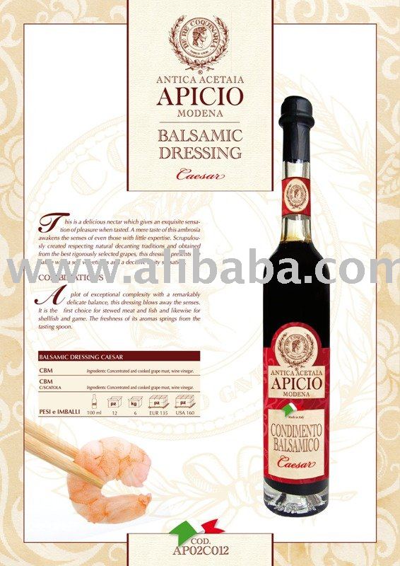 Balsamic Dressing  red  label