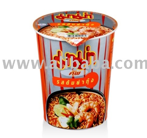 Instant Cup Noodles Shrimp Tom Yum Flavor
