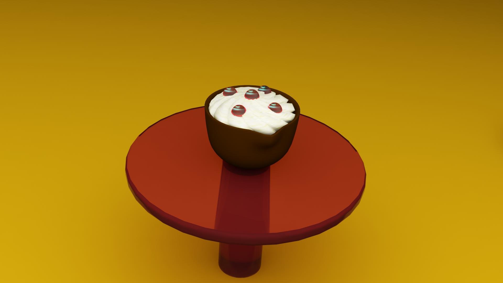 Creasweet chocolate cup filled with marshmallow or cheese and jelly