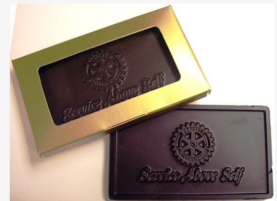 Chocolate Rotary Motto Gift Box