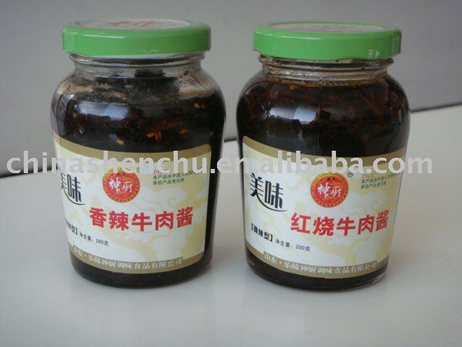 beef sauce(hot and spicy)