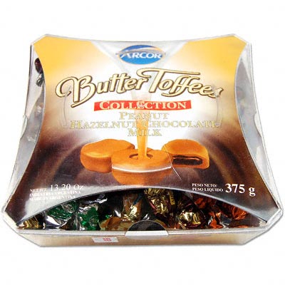 Arcor Peanut- Chocolate s:  Butter  Toffee Collection