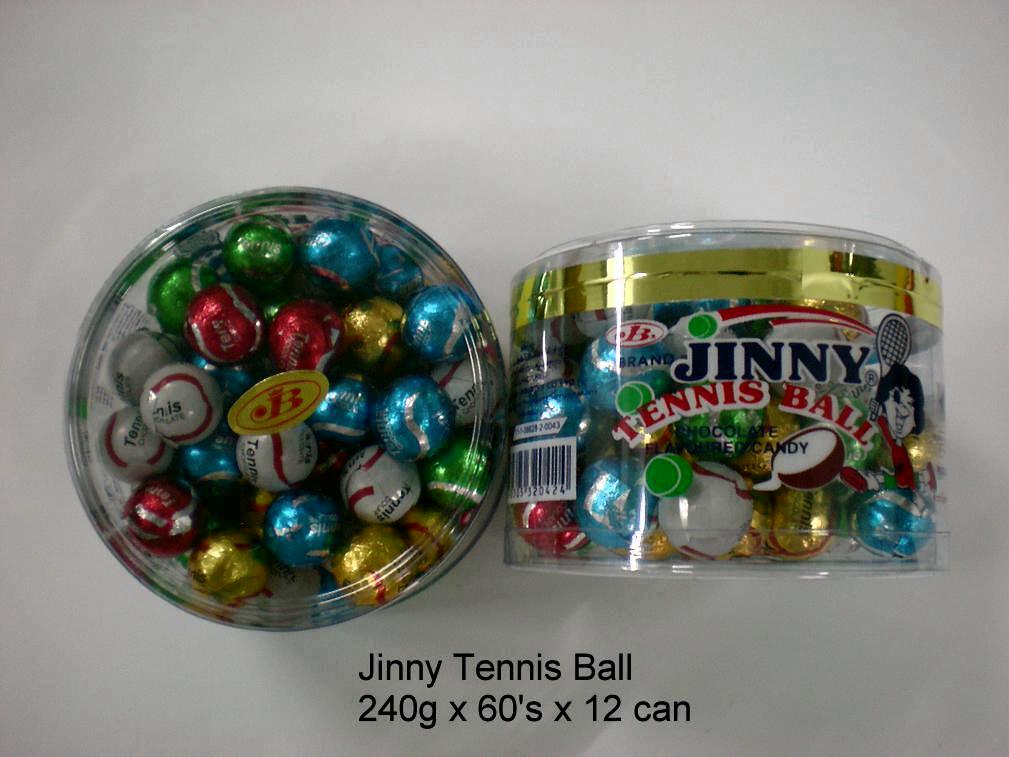 Jinny Tennis Ball Chocolate