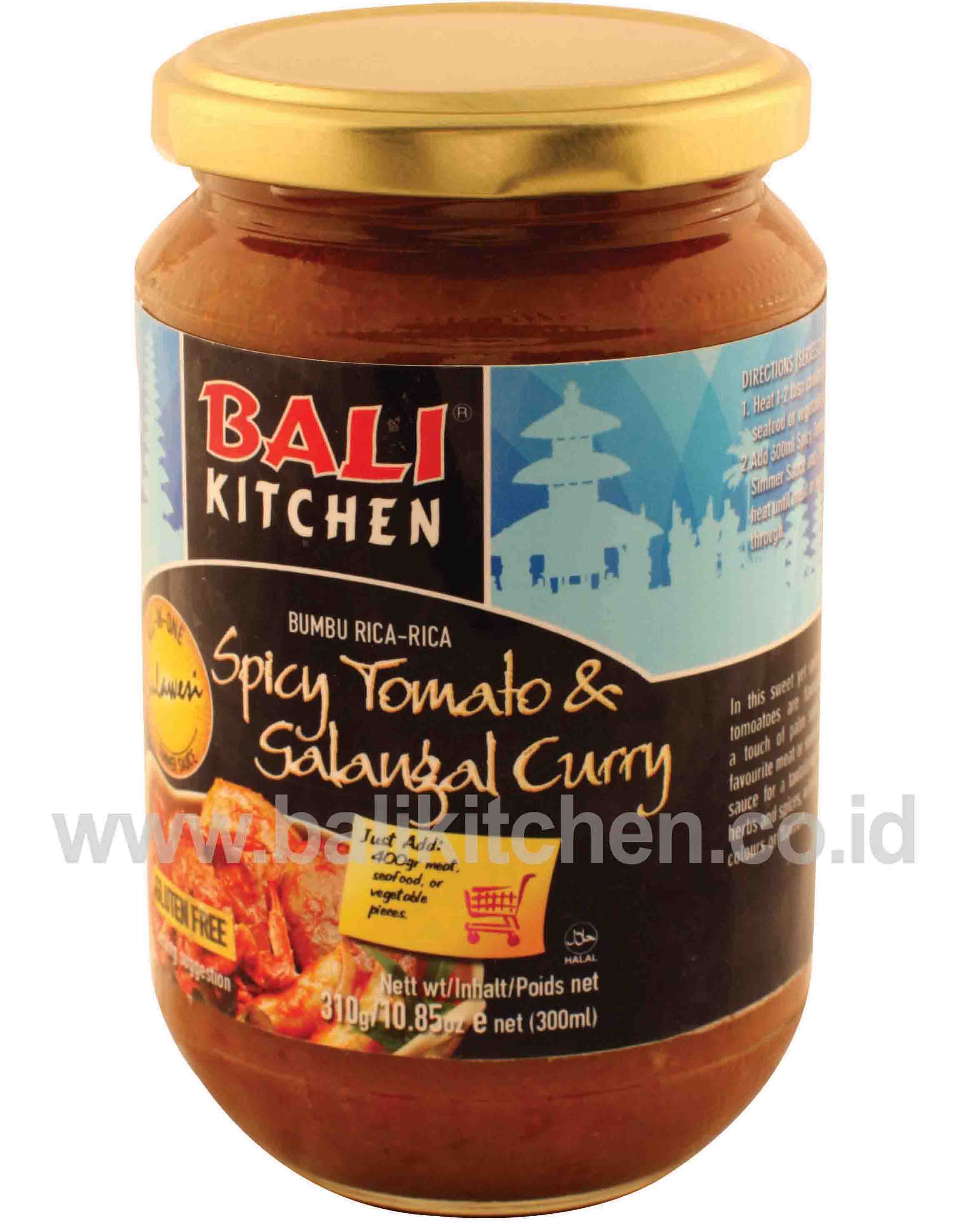SPICY TOMATO & GALANGAL CURRY   300ML