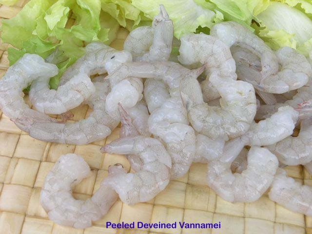 Frozen  RPD Vannamei shrimp