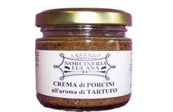 CREAM OF PORCINI MUSHROOMS AND TRUFFLES