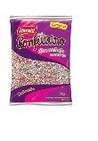  Chocolate  - Confeiteiro  Multi - Colored  Crunchy Sprinkles