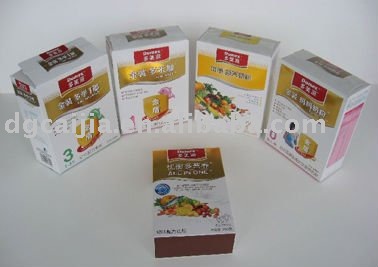 Unique,Beautiful, Custom ized  carton   box for milk powder
