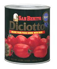 Sauce, Pizza Diciotto 19%-San Benito