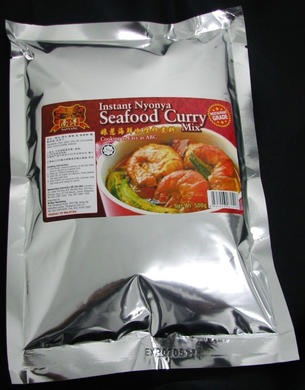  Instant  Seafood  Curry  Dry  Sauce  Mix