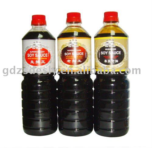 Dark/Light/Mushroom Soy sauce 1000ml