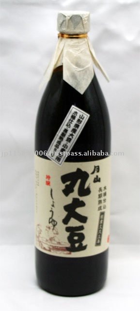 Premium Japanese Soy Sauce from Yamagata - Gassan Marudizu Soy Sauce 360ml (Maruta)