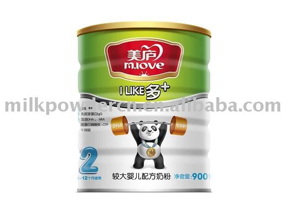 baby formula  more + series Milk Powder step 2 900g/tin