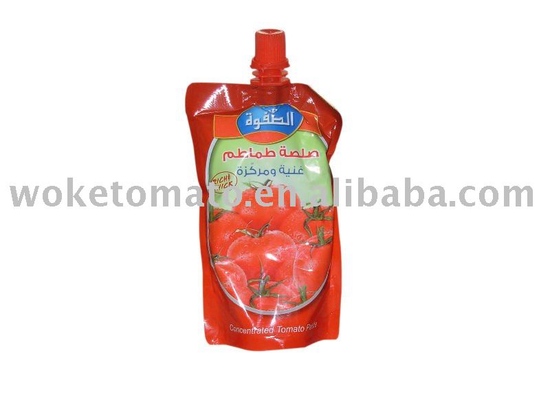 canned tomato paste with different flaver 28-30%,18-20%,22-24%